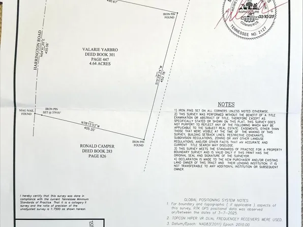 1806 Harrington Rd, Scotts Hill, TN 38374
