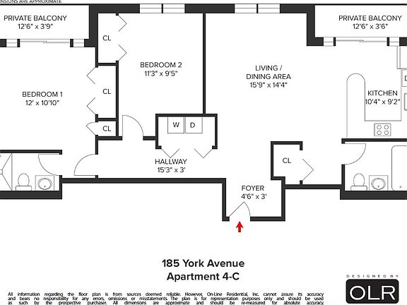 2nd image of 185 York St APT 4C