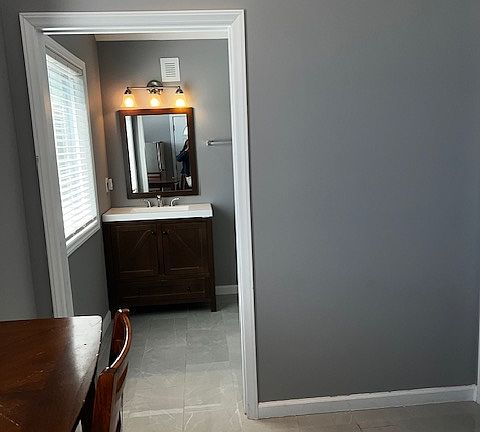 Bathroom entrance
