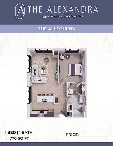 Floor plan The Allegheny