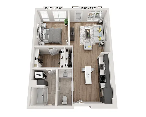 Floor plan A1DB