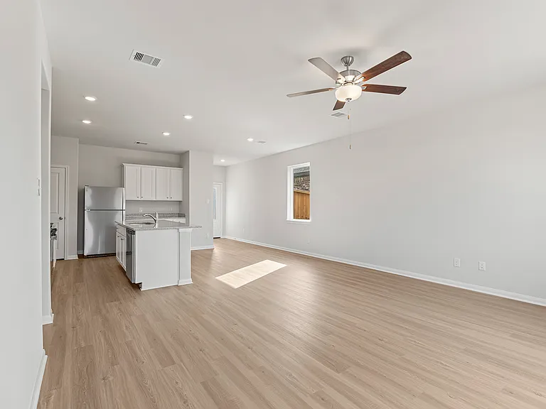 The home has plenty of natural light.