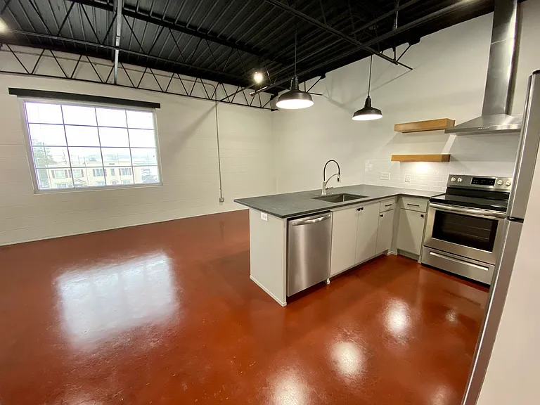 Kitchen & Living Room