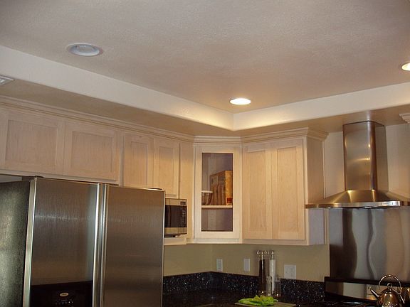 kitchen ceiling south/west side