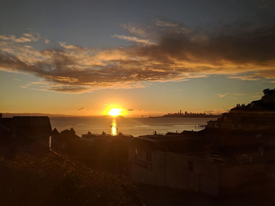 view from living room