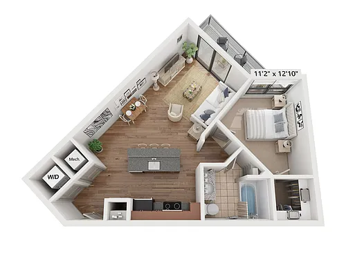 Floor plan The West End