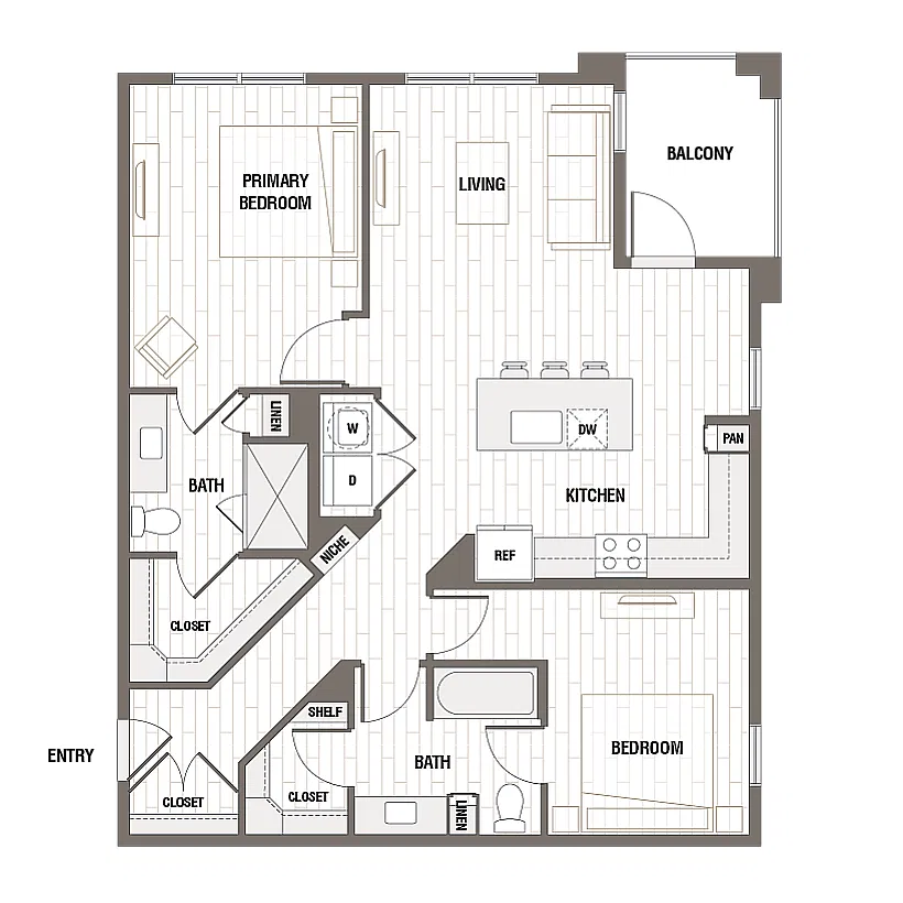 Floor plan B3