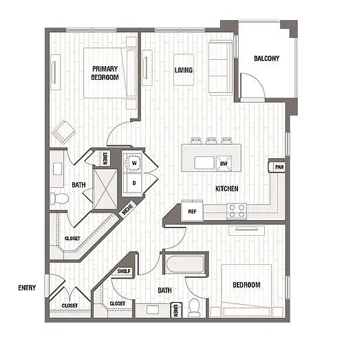 Floor plan B3