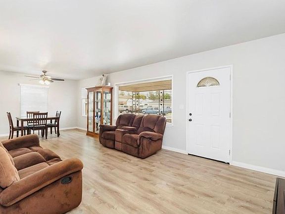 Living and dining room