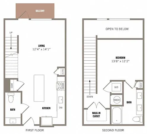Floor plan TH1