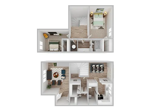 Floor plan Willow (Townhouse)