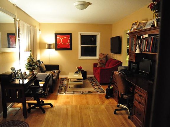 Living room while occupied