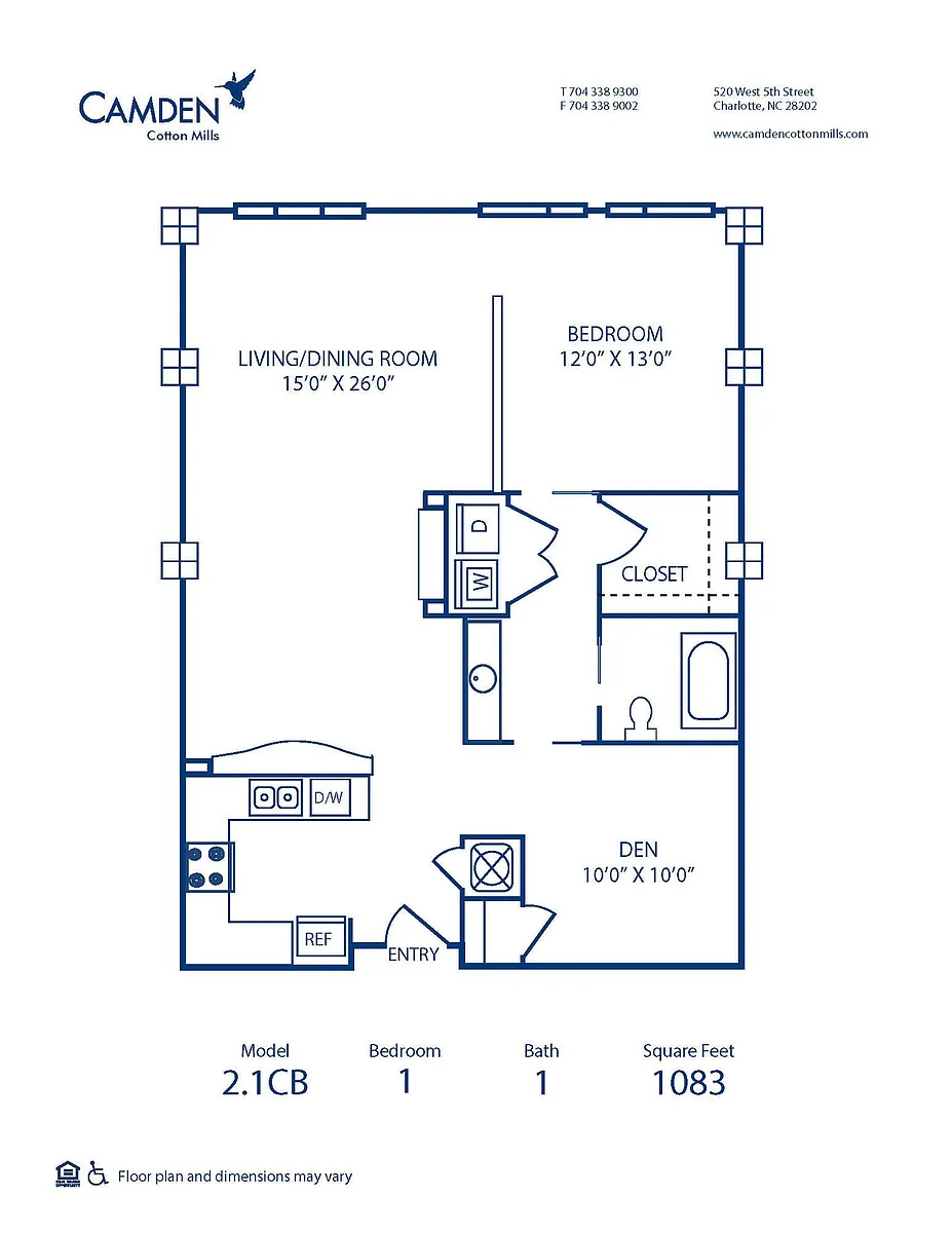 Floor plan 2.1CB