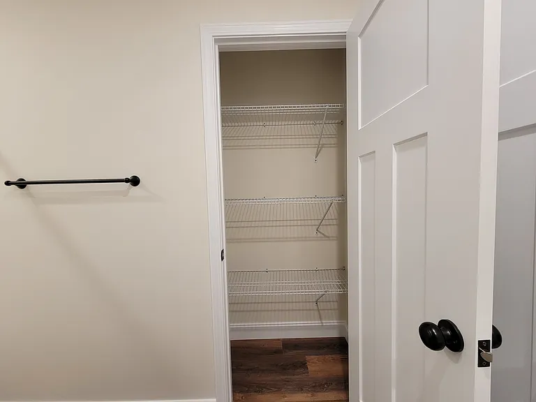 Linen closet of hall bathroom
*May be a photo of a similar unit