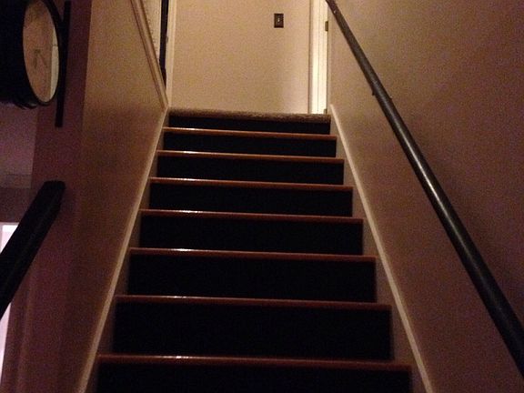 Steps leading to upstairs