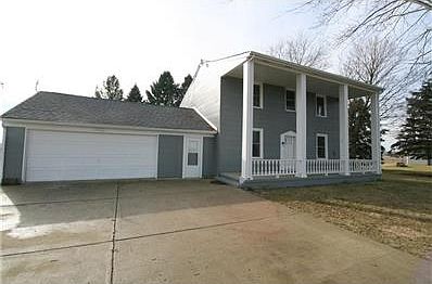 Stately century old farm house has been totally updated.