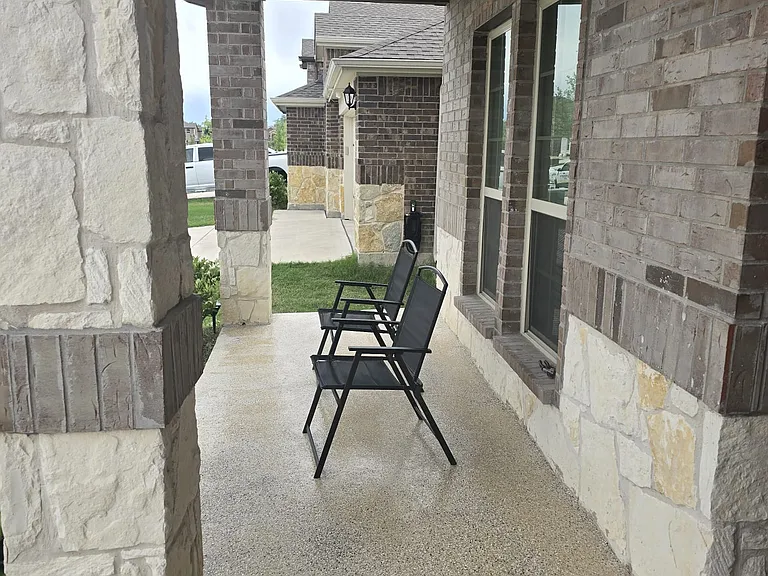 Front porch.