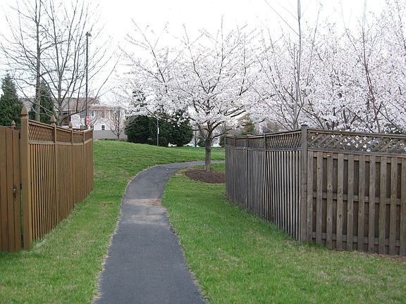 next to Germantown Trail bicycle path