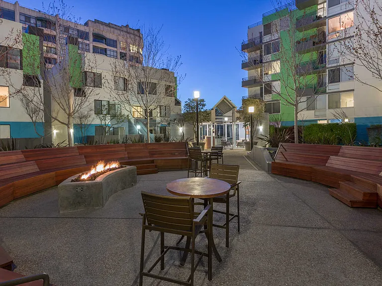 Courtyard with Firepit