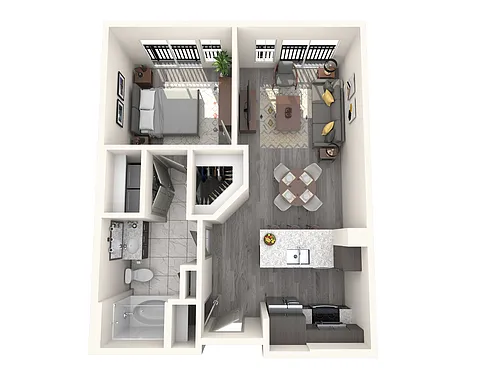 Floor plan B