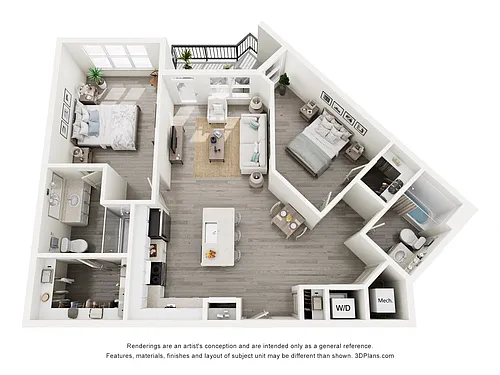 Floor plan B4