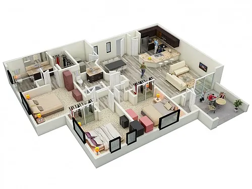 Floor plan C1