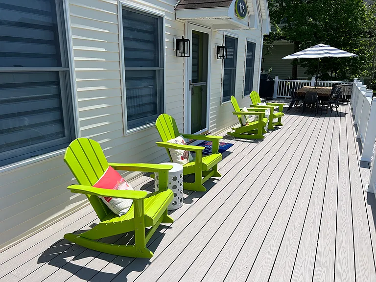 Seating on Front Deck