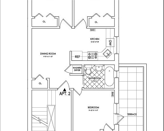 2nd image of 325 Empire Blvd APT 2