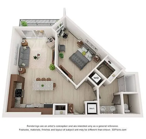 Floor plan A13
