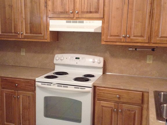 Custom cabinets in kitchen