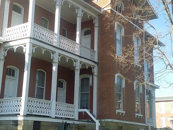 West 2 story porches.