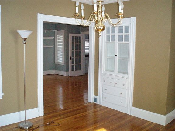 Dining Room with Built-in Hutch