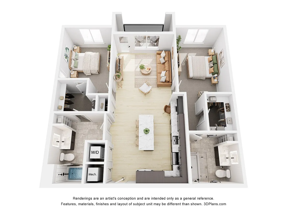 Floor plan B2
