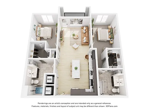 Floor plan B2