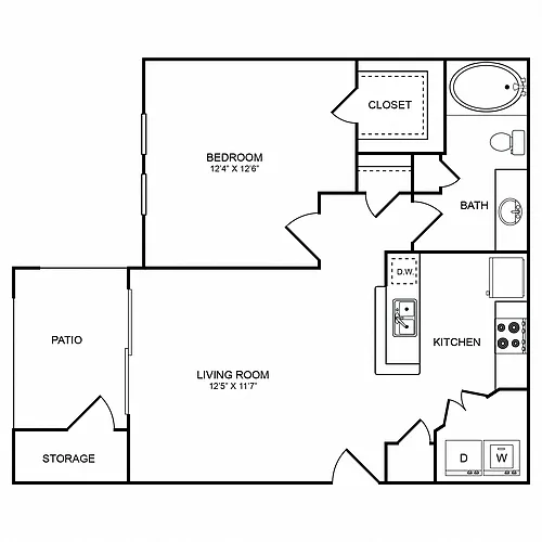 Floor plan A1