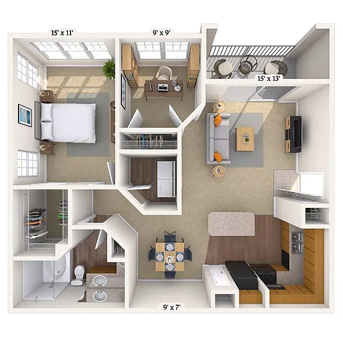 Floor plan Vail