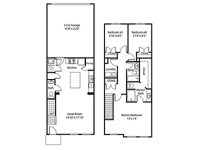 Floor plan Birch Creek
