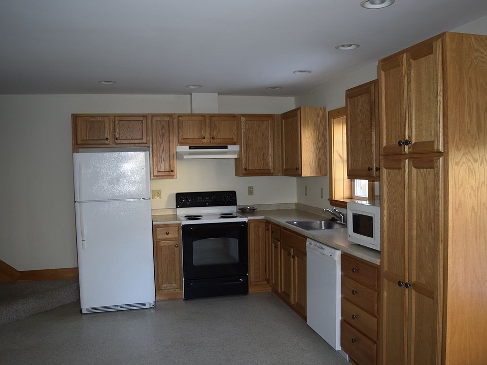 Spacious Open Concept Kitchen & Living Room