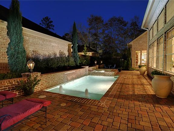Wonderful pool & spa with outdoor living space.  Great place for entertaining or just relaxing.