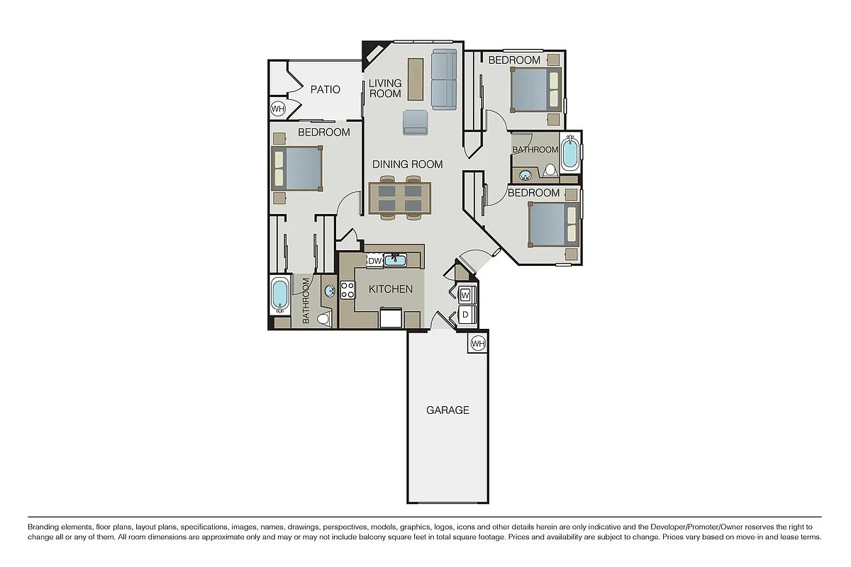 Floor plan Il Venetian