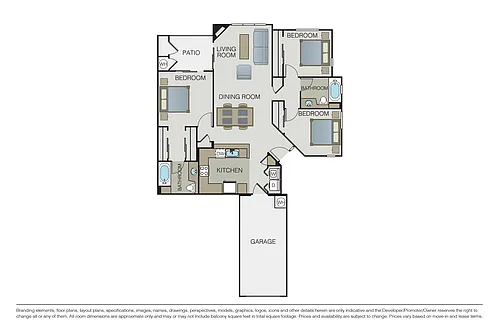 Floor plan Il Venetian