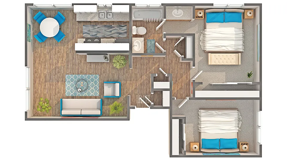 Floor plan River 2