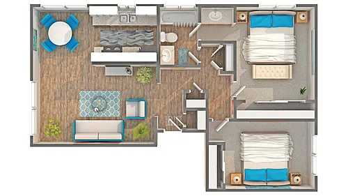 Floor plan River 2