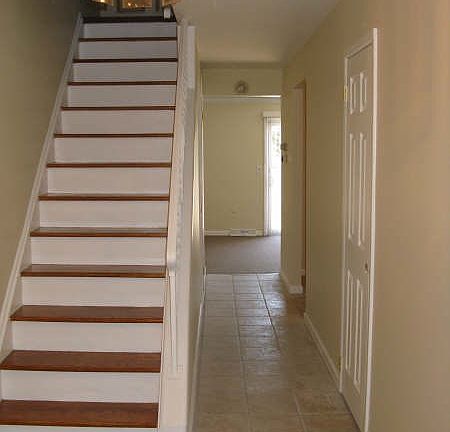 Downstairs hall through to family room