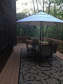 part of back deck