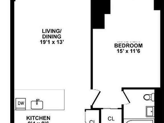 2nd image of 555 W 59th St APT 17E