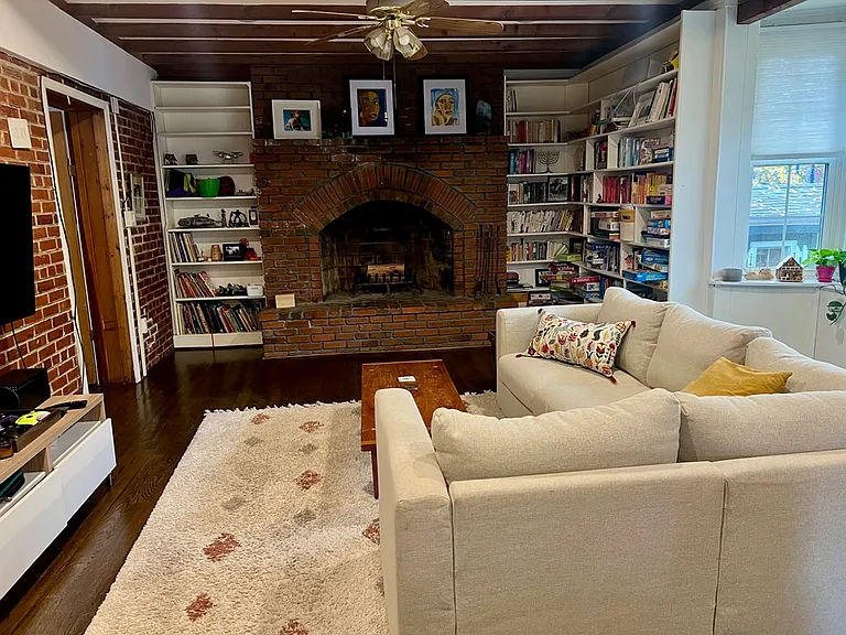 family room addition built ins
