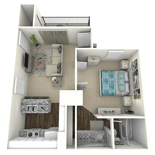 Floor plan Plan D