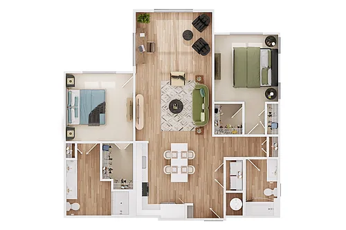 Floor plan 2A1