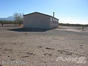 Side of home facing West